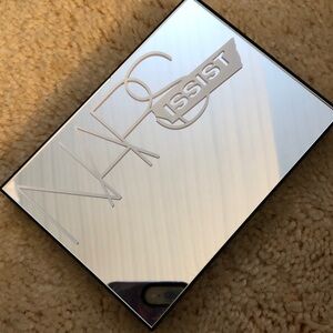 NARS Reflective Silver Compact with Embossed Logo
